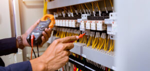 Professional electrical inspection service.