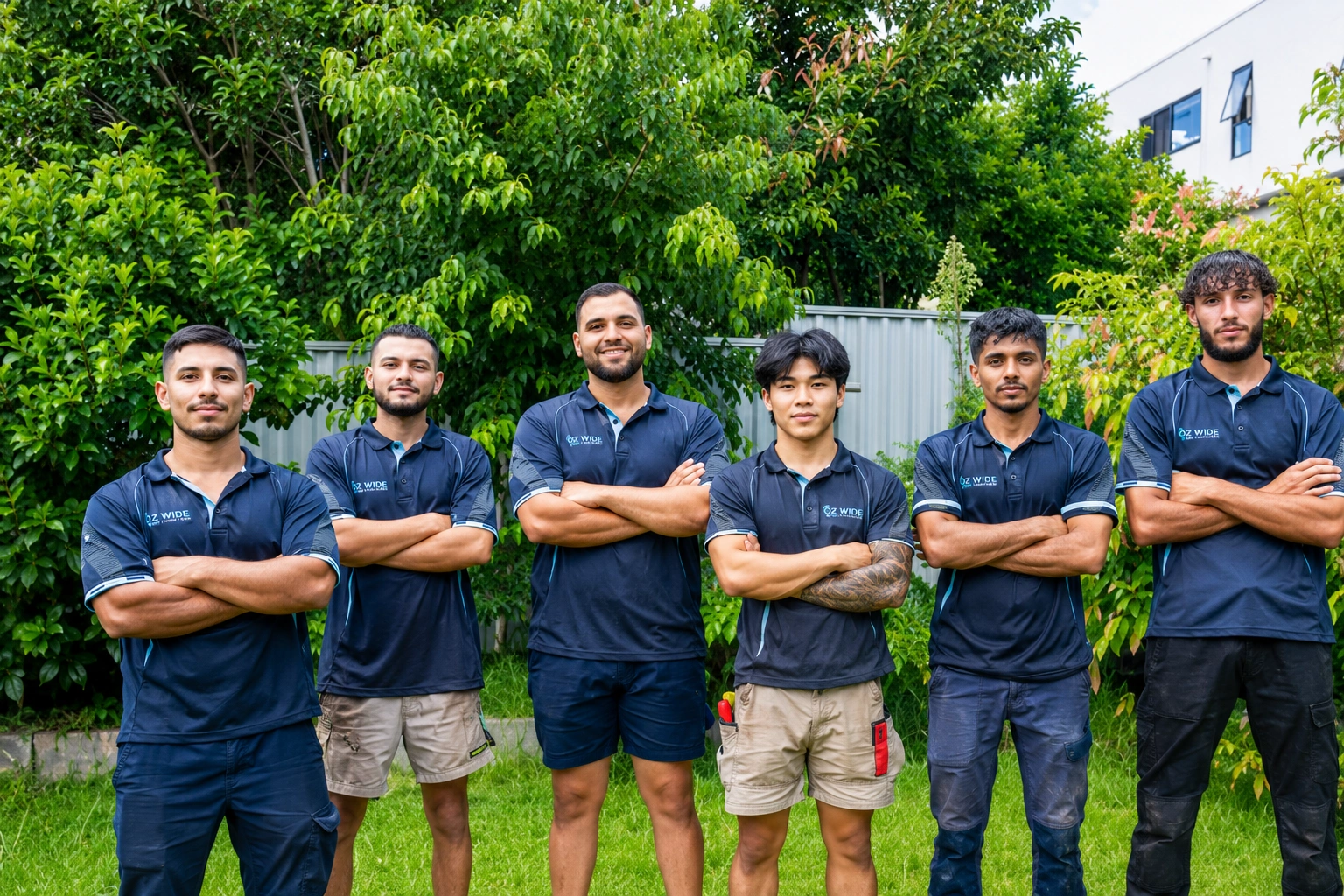 Charlie Sparks team of solar installers in Sydney, showcasing expertise and teamwork.