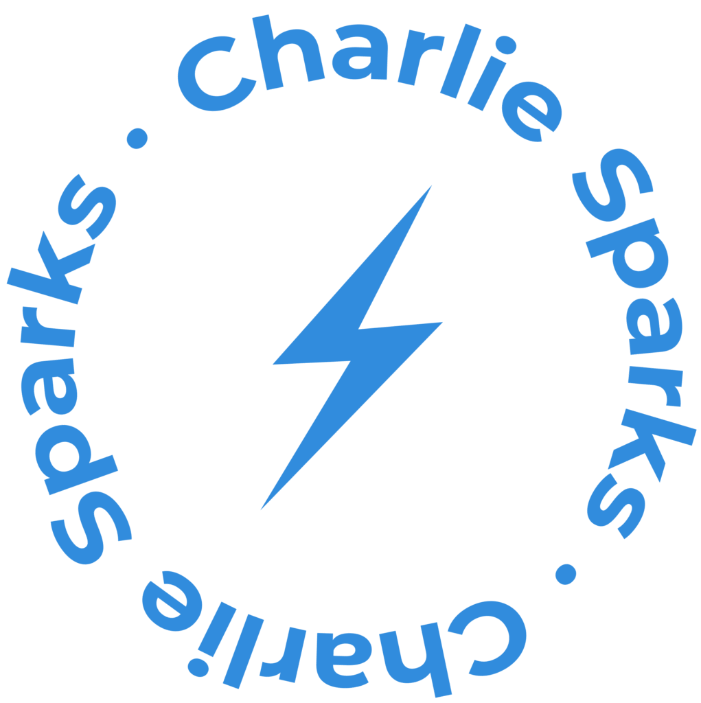 Charlie Sparks logo, leading solar installer in Sydney, promoting renewable energy solutions.