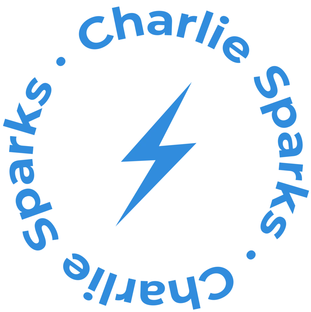 Charlie Sparks logo, leading solar installer in Sydney, promoting renewable energy solutions.