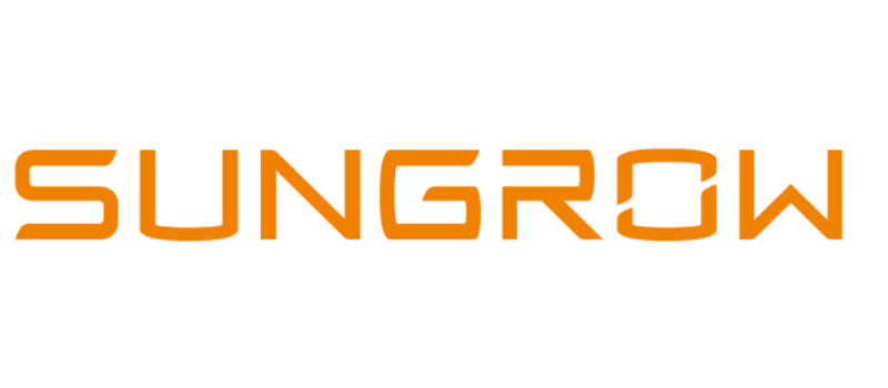 Sungrow logo, trusted partner for Charlie Sparks solar installers in Sydney.